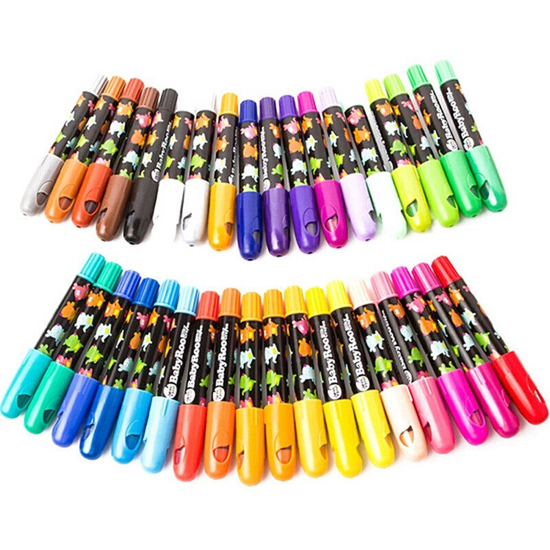 joanmiro(美乐) 儿童丝质旋转蜡笔 36色 jm08305